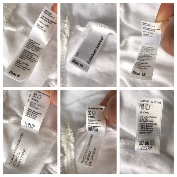 NWOT American Apparel California Fleece Pants - Picture 4 of 4